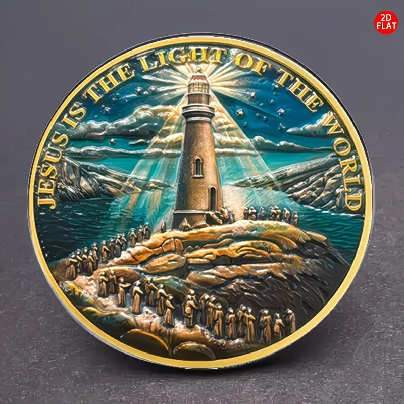 Lighthouse Brooch – Symbol of Hope & Guidance, Ideal Easter Gift for Men & Women, Unisex Nautical Lapel Pin